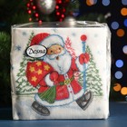 Салфетки новогодние бумажные Desna Design «Дед Мороз», 1 слой, 24×24 см, 40 шт. - Фото 4