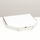 Упаковка для пиццы, белая, 42 х 42 х 4,5 см, набор 10 шт, - фото 2265296