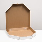 Упаковка для пиццы, белая, 42 х 42 х 4,5 см, набор 10 шт, - Фото 3