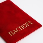 Обложка для паспорта, цвет красный - Фото 4