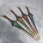 Сувенир деревянный "Эльфийский меч" МИКС 60х10 см - фото 51904628