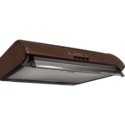Вытяжка GEFEST ВО 2501К47, козырьковая, 300 м³/ч, 3 скорости, коричневая