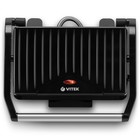 Гриль электрический Vitek VT-2631, 1800 Вт, антипригарное покрытие, 25х15.2 см - фото 51457647