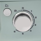 Кухонная машина Vitek VT-1436, 1000 Вт, 4 л, 6 скоростей, 3 насадки, голубая - Фото 3
