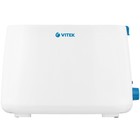 Тостер Vitek VT-1577, 750 Вт, 7 режимов, 2 тоста, бело-синий - Фото 2