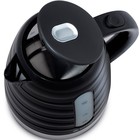 Чайник электрический Vitek VT-1174 MC, пластик, 1.7 л, 2200 Вт, чёрно-серебристый - фото 51336334