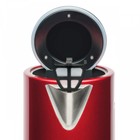 Чайник электрический Scarlett SC-EK21S77, металл, 1.7 л, 2200 Вт, регулировка t°, красный - фото 51357005 Чайник электрический Scarlett SC-EK21S77, металл, 1.7 л, 2200 Вт, регулировка t°, красный - фото 51357005