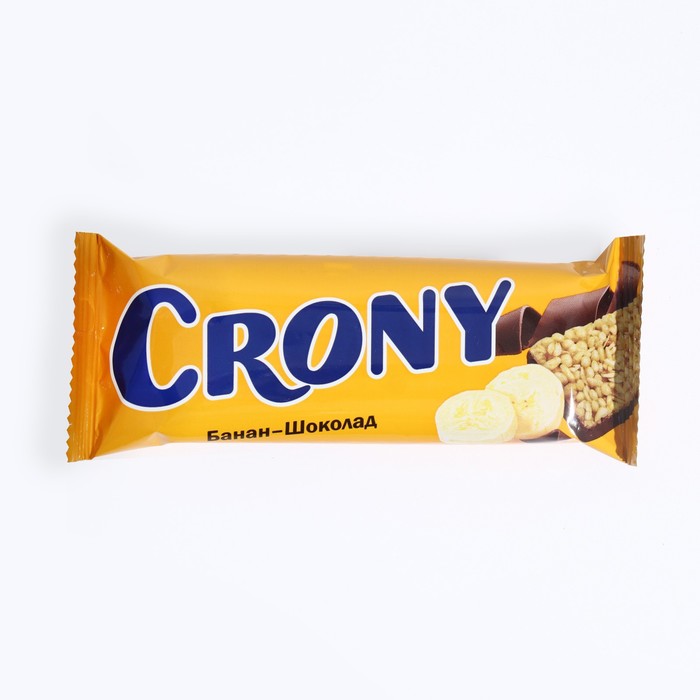 Батончик-мюсли CRONY банан и шоколад, 50 г - Фото 1