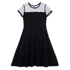 Платье с верхом из сетки, рост 158 см - Фото 4