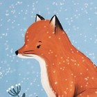 Полотенце Этель Snow fox 40х73 см, 100% хл, саржа 190 гр/м2 - Фото 3