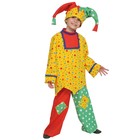 Карнавальный костюм «Скоморох», рубашка, брюки, колпак, рост 122-128 см - фото 110299105