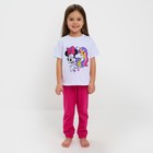 Комплект для девочки (футболка, брюки) «Единорог», Минни Маус, рост 98-104 (30) - фото 319060273