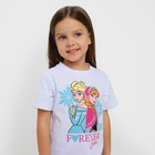 Комплект для девочки (футболка, брюки) «Холодное сердце», Disney, рост 98-104 (30) - Фото 2