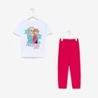 Комплект для девочки (футболка, брюки) «Холодное сердце», Disney, рост 98-104 (30) - Фото 4