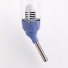 Поилка для грызунов, 80 мл, крепление-пружинка, синяя - Фото 3