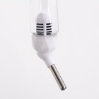 Поилка для грызунов, 80 мл, крепление-пружинка, белая - Фото 4