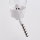 Поилка для грызунов, 250 мл, крепление-пружинка, белая - Фото 4