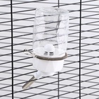 Поилка для грызунов, 250 мл, крепление-пружинка, белая - Фото 5