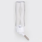 Поилка для животных, 500 мл, крепление-пружинка, белая - Фото 2