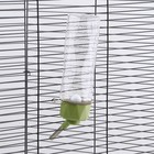 Поилка для животных, 500 мл, крепление-пружинка, зелёная - Фото 4