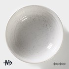 Салатник Magistro Urban, 600 мл, d=16 см, фарфор, белый - Фото 2