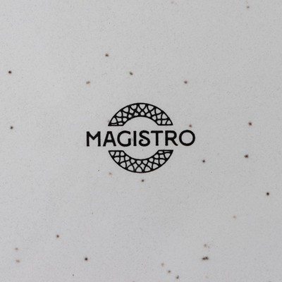 Салатник Magistro Urban, 1250 мл, d=23 см, фарфор, белый