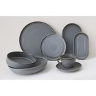 Салатник Magistro Urban, 1250 мл, d=23 см, фарфор, серый - Фото 7