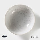 Салатник Magistro Urban, 260 мл, d=12 см, фарфор, белый - Фото 2