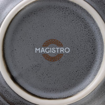 Салатник Magistro Urban, 260 мл, d=12 см, фарфор, серый