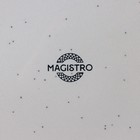Десертная тарелка Magistro Urban, d=17 см, фарфор, белая - Фото 5