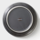 Тарелка фарфоровая десертная Magistro Urban, d=17 см, цвет серый - Фото 4