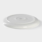 Тарелка обеденная Magistro Urban, d=22 см, фарфор, белая в крапинку - Фото 3