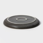 Тарелка фарфоровая обеденная Magistro Urban, d=22 см, цвет серый - Фото 3