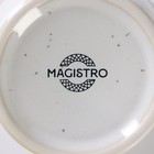 Соусник фарфоровый Magistro Urban, 70 мл, d=6,7 см, цвет белый в крапинку - фото 8198623
