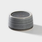 Соусник фарфоровый Magistro Urban, 70 мл, d=6,7 см, цвет серый - фото 4515145