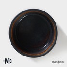 Соусник Magistro Garland, 70 мл, d=6.5 см, фарфор, синий - Фото 2