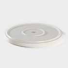Тарелка фарфоровая обеденная Magistro Urban, d=22,5 см, цвет белый в крапинку - Фото 3