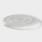 Подстановочная тарелка Magistro Urban, d=27.5 см, фарфор, белая - Фото 3