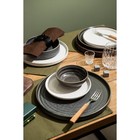 Тарелка фарфоровая обеденная Magistro Urban, d=27,5 см, цвет серый - Фото 10