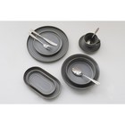 Тарелка Magistro Urban, d=27.5 см, фарфор, серая - Фото 4