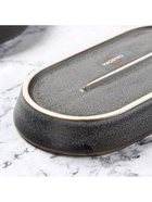 Блюдо Magistro Urban, 260 мл, 18×9.8×2.5 см, овальное, фарфор, серый - Фото 5