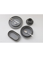 Блюдо Magistro Urban, 260 мл, 18×9.8×2.5 см, овальное, фарфор, серый - Фото 9