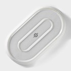 Блюдо Magistro Urban, 450 мл, 24×13.7×2.7 см, овальное, фарфор, белое - Фото 4