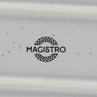 Блюдо фарфоровое овальное Magistro Urban, 450 мл, 24×13,7×2,7 см, цвет белый - Фото 5