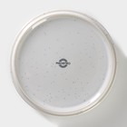 Салатник фарфоровый с высоким бортом Magistro Urban, 500 мл, d=15 см, цвет белый в крапинку - Фото 4