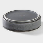 Салатник фарфоровый с высоким бортом Magistro Urban, 500 мл, d=15 см, цвет серый - Фото 3