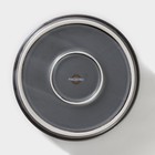 Салатник фарфоровый с высоким бортом Magistro Urban, 650 мл, d=17 см, цвет серый - Фото 4
