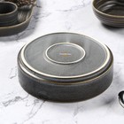 Салатник с высоким бортом Magistro Urban, 650 мл, d=17 см, фарфор, серый - Фото 6