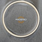 Салатник фарфоровый с высоким бортом Magistro Urban, 650 мл, d=17 см, цвет серый - Фото 7