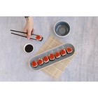 Блюдо фарфоровое для подачи Magistro Ocean, 33×10×3 см, цвет голубой - фото 24425223